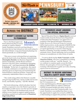 District Highlights Report