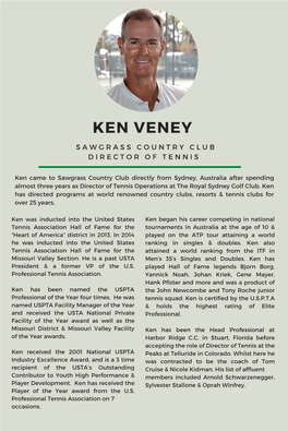 Ken Veney Bio Platinum Clubs