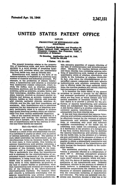 United States Patent Office 2,34,151