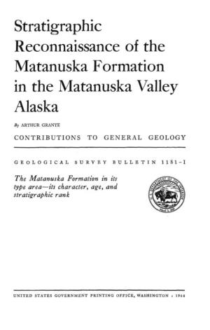 The Mutanuska Formation in Its Trpe Area-Its Character, Age, Rrnd Stratigrehic Rank