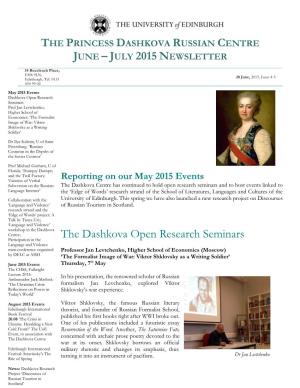2015 June-July Newsletter