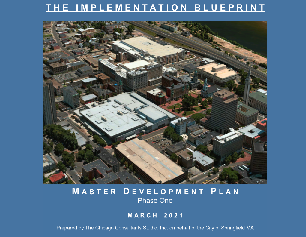 Master Development Plan, Phase 1 March 2021