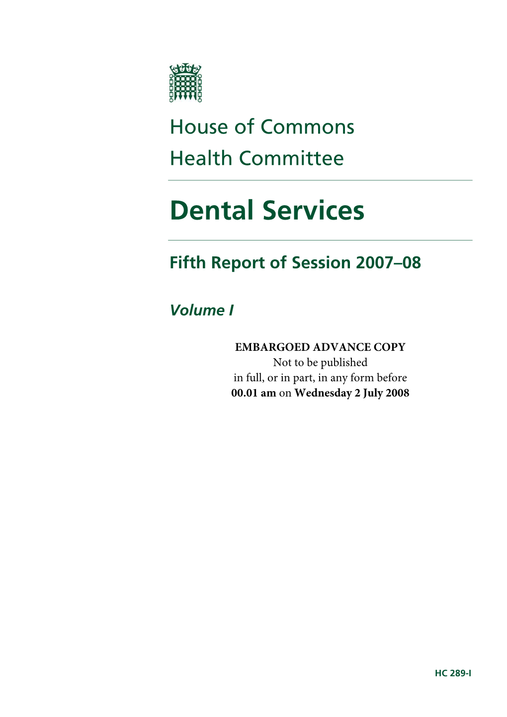 Dental Services