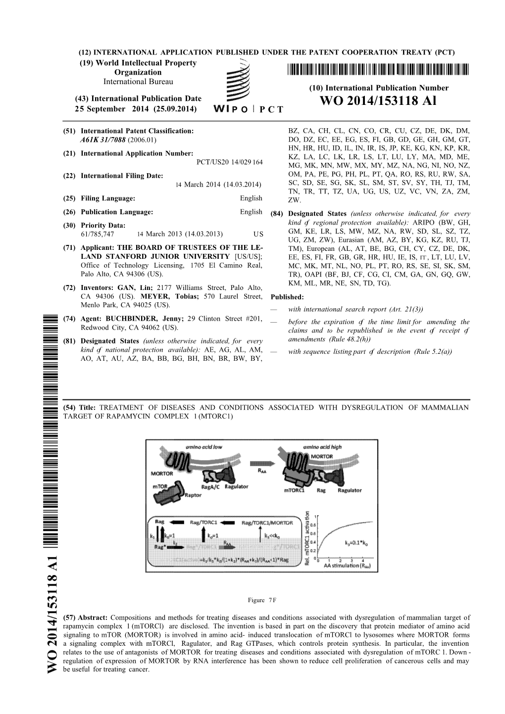 WO 2014/153118 Al 25 September 2014 (25.09.2014) P O P C T