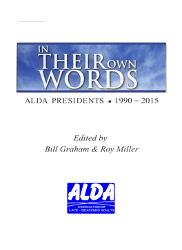 Edited by Bill Graham & Roy Miller