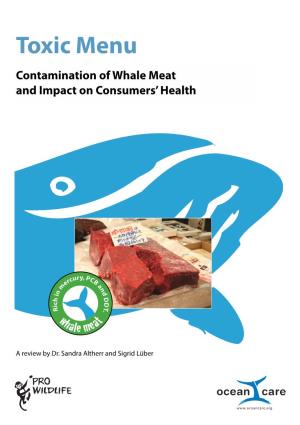 Toxic Menu – Contamination of Whale Meat