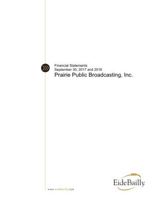 Prairie Public Broadcasting, Inc