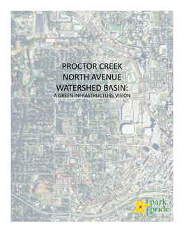 Proctor Creek North Avenue Watershed Basin (PNA) Study