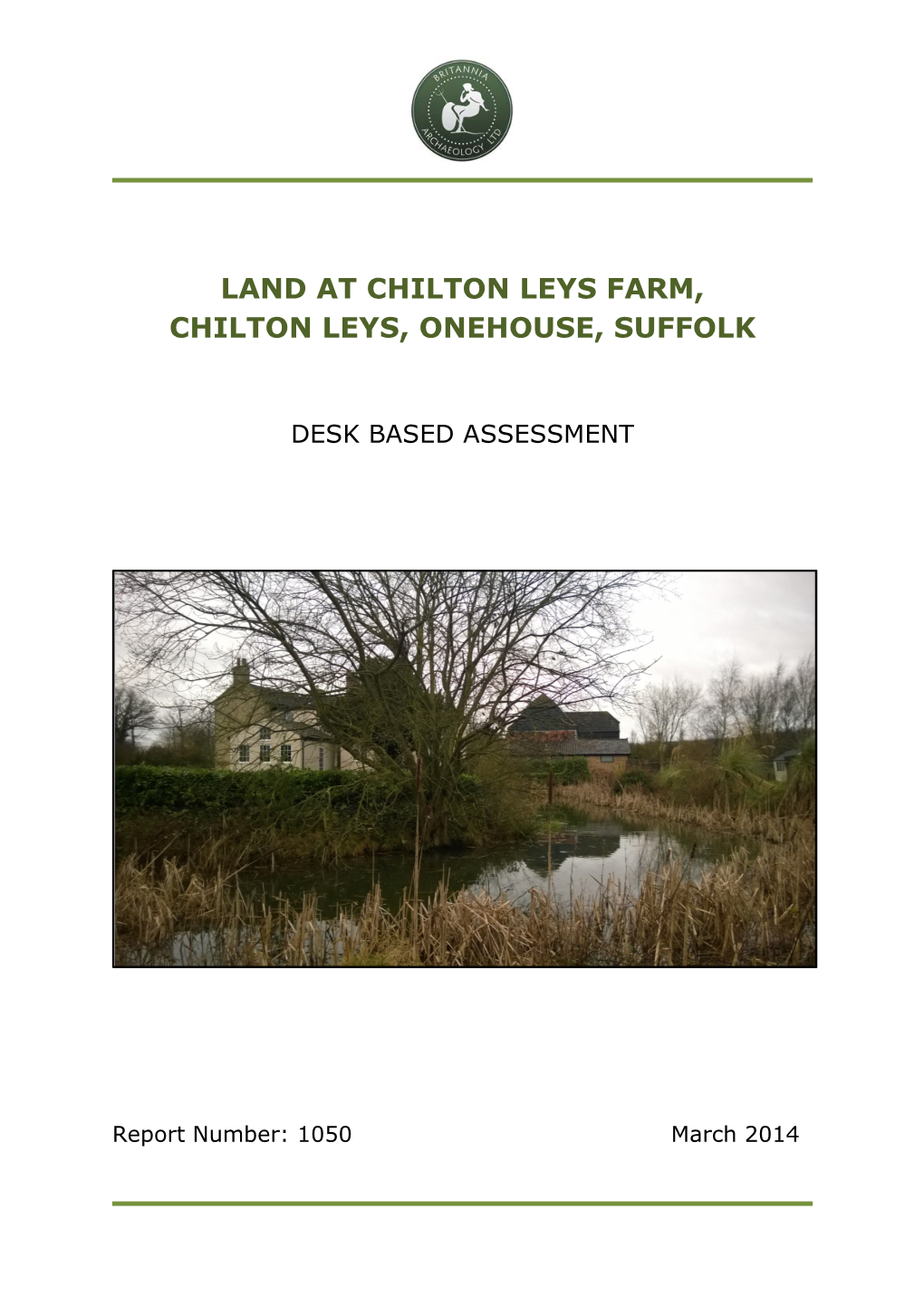 Land at Chilton Leys Farm, Chilton Leys, Onehouse, Suffolk