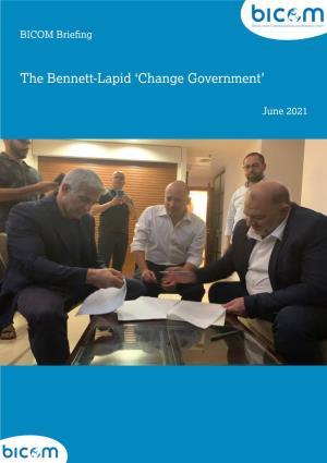 The Bennett-Lapid ‘Change Government’