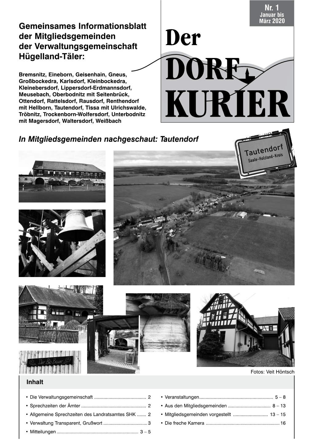 Dorfkurier Nr. 1 2020