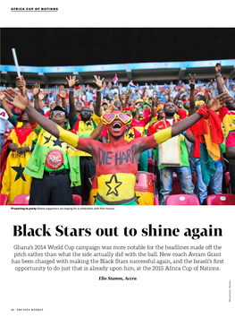 Black Stars out to Shine Again
