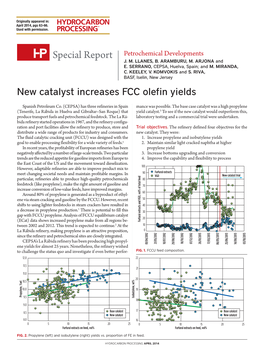 New Catalyst Increases FCC Olefin Yields