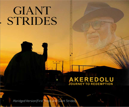 Akeredolu Journey to Redemption