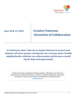 Chronicles of Collaboration