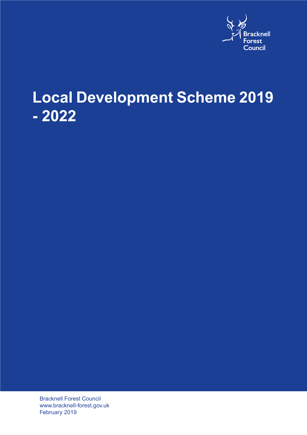 Local Development Scheme 2019 - 2022