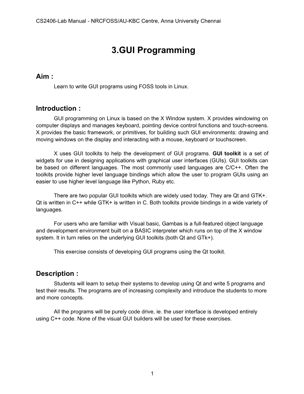 3.GUI Programming