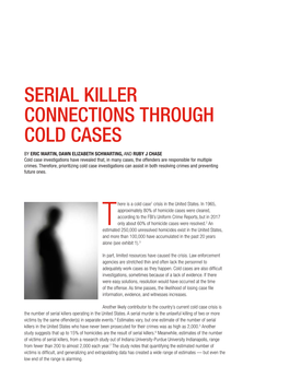 Serial Killer Connections Through Cold Cases