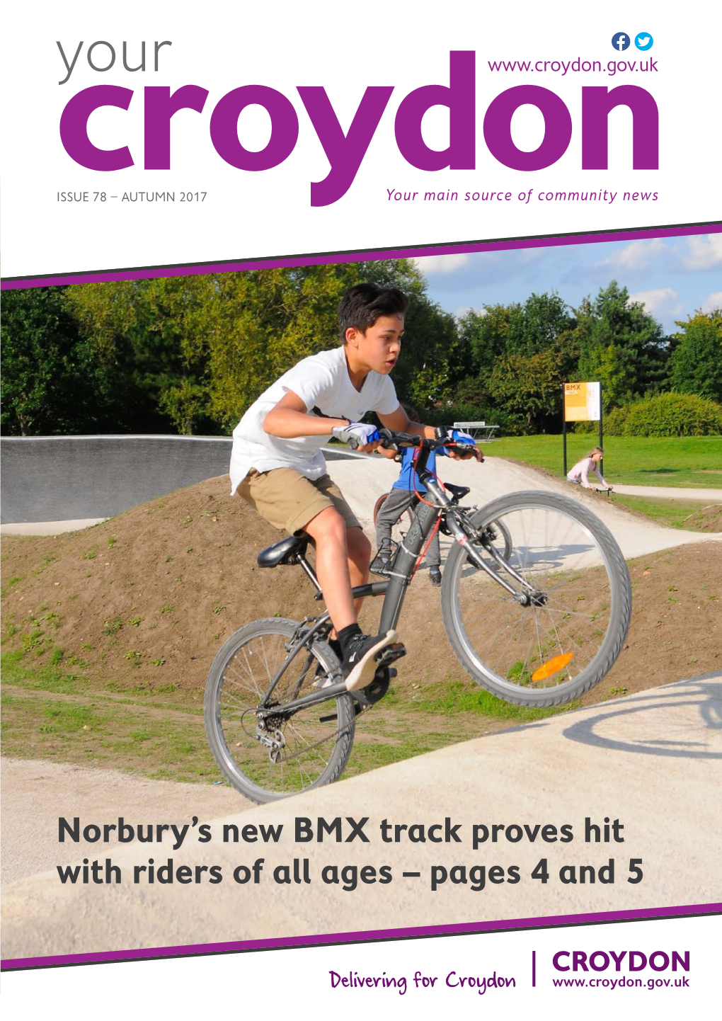 Norbury's New BMX Track Proves Hit with Riders of All Ages