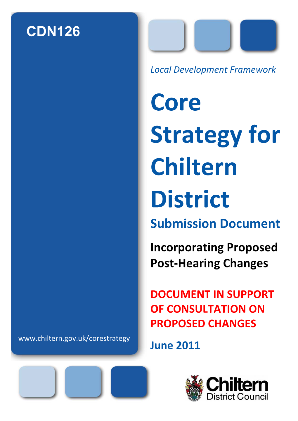 Core Strategy for Chiltern District Submission Document