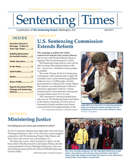 Sentencing Times a Publication of the Sentencing Project, Washington, D.C