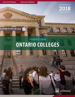 Students from Ontario Colleges