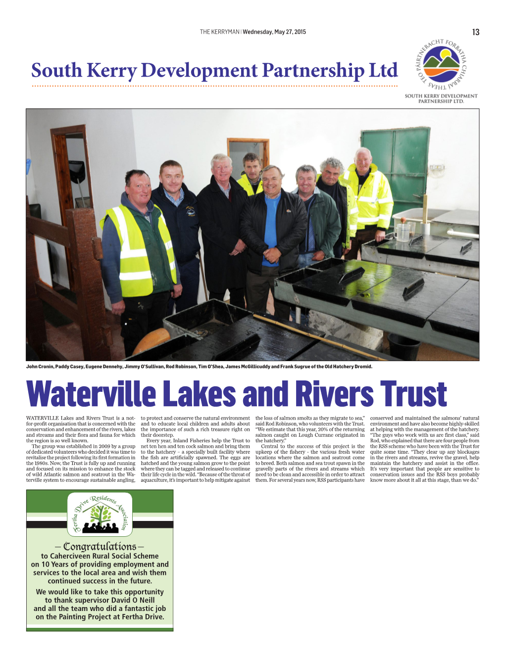 Waterville Lakes and Rivers Trust