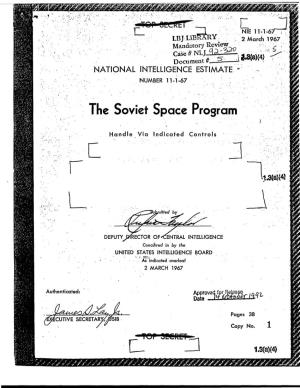 The Soviet Space Program