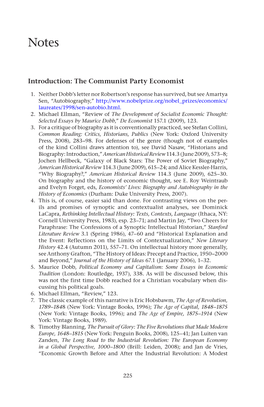 Introduction: the Communist Party Economist