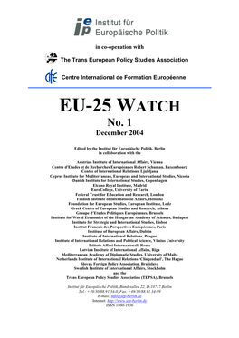 EU-25 WATCH No