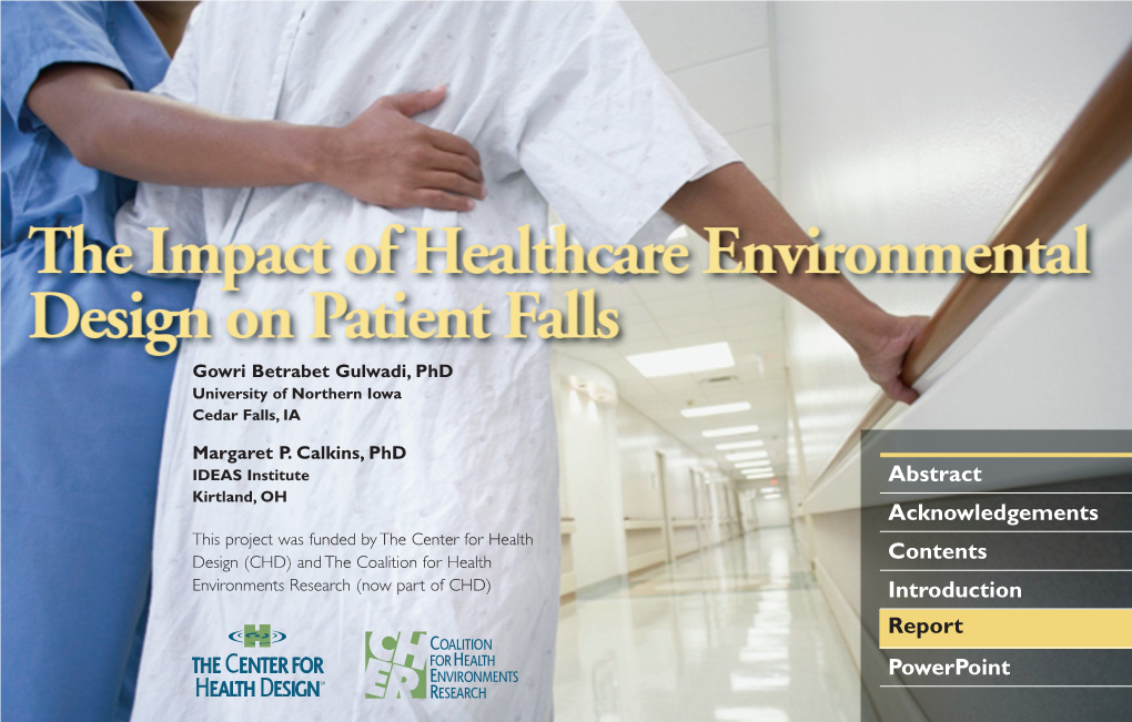 The Impact of Environmental Design on Patient Falls