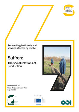 Saffron: the Social Relations of Production