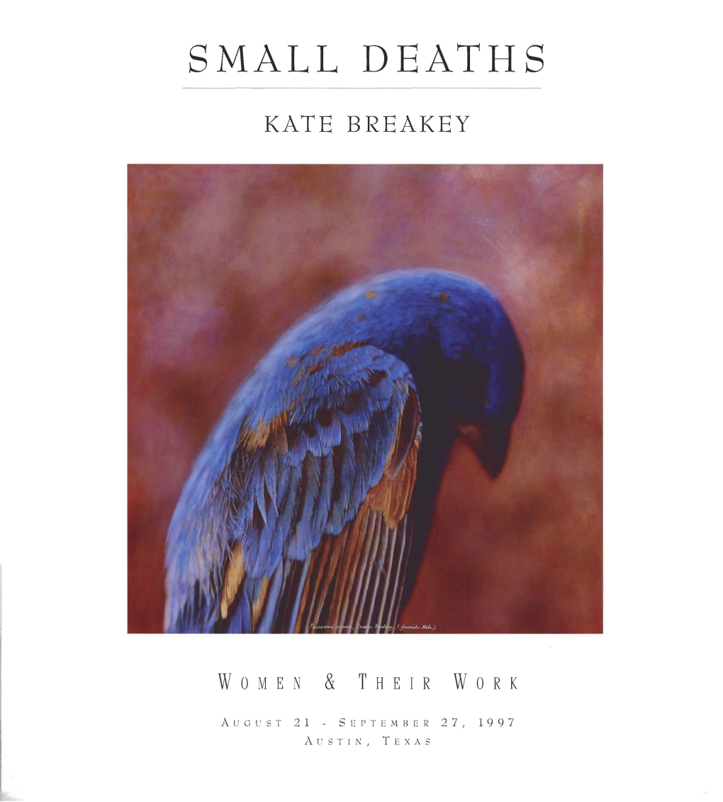Small Deaths Kate Breakey
