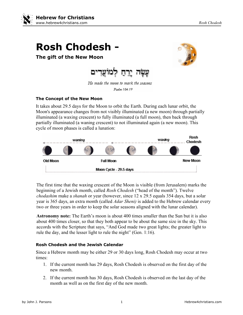 Rosh Chodesh