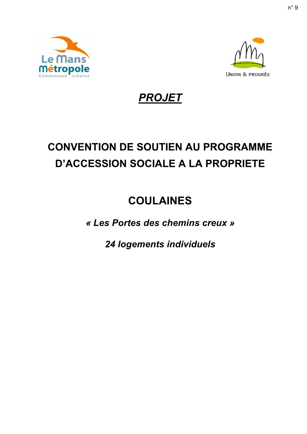 Projet Coulaines