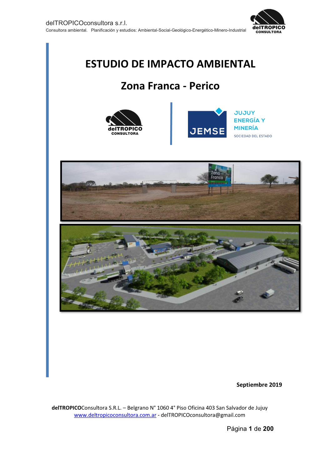 ESTUDIO DE IMPACTO AMBIENTAL Zona Franca - Perico