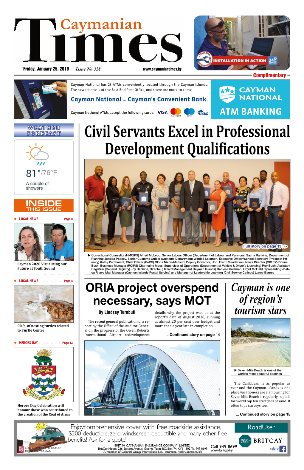 Civil Servants Excel in Professional Development Quali Ications