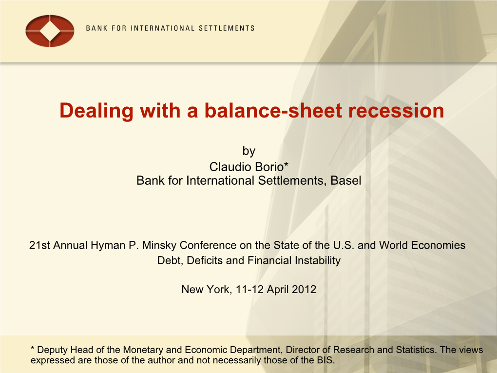 Balance-Sheet Recession