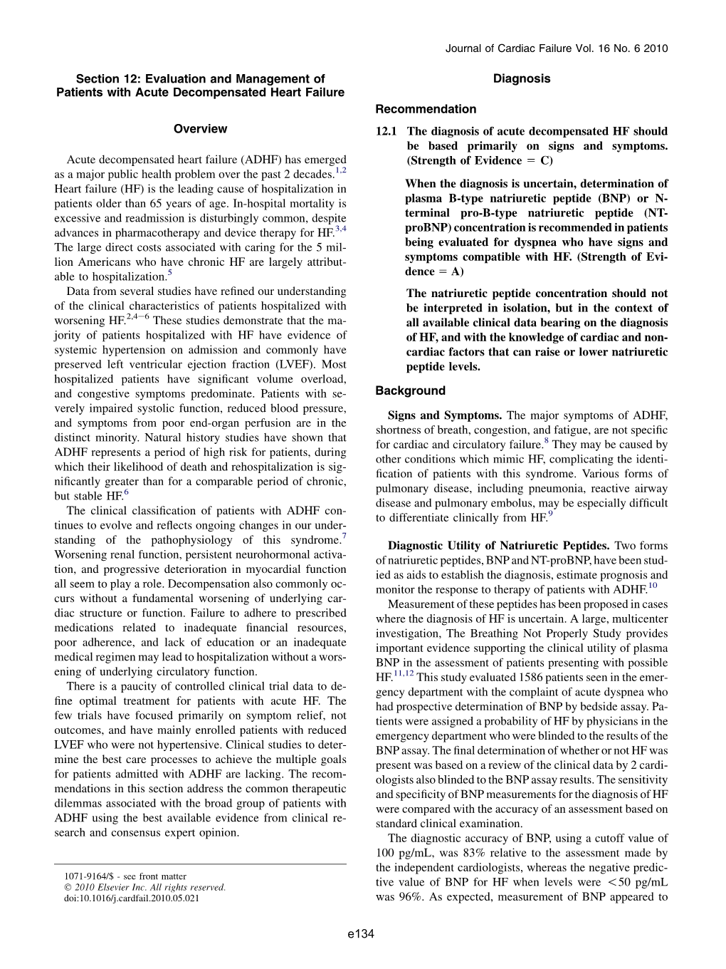 Section 12: Evaluation and Management of Patients with Acute