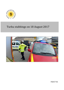Turku Stabbings on 18 August 2017