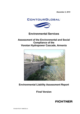 Environmental Liability Assessment Report