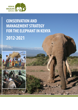 Kenya Elephant Conservation Strategy