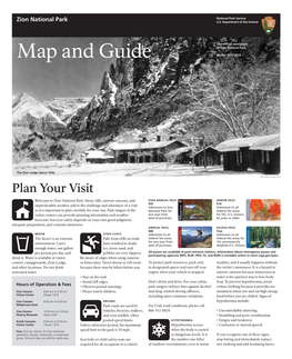 Map and Guide Winter 2012-2013