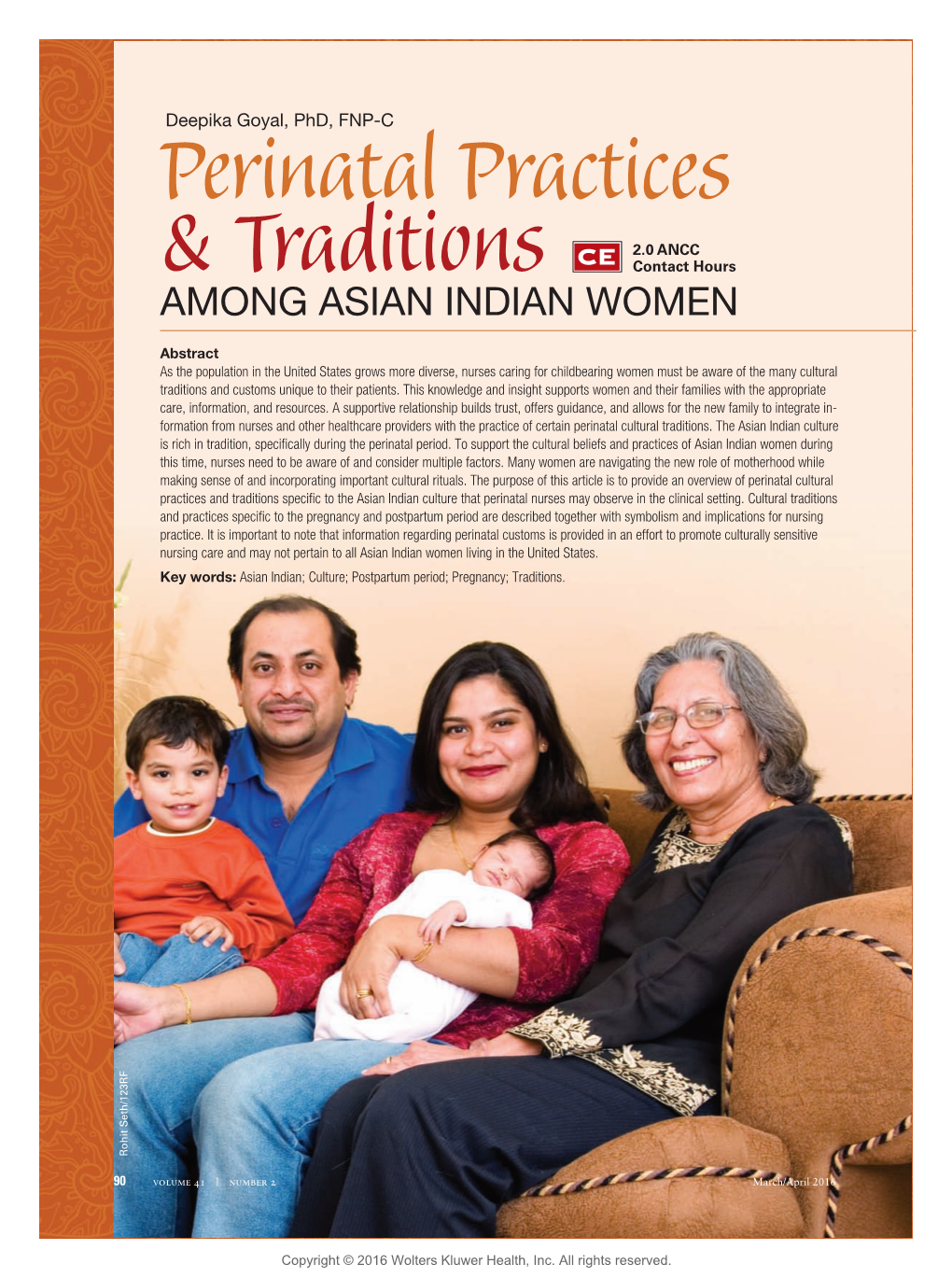 Among Asian Indian Women