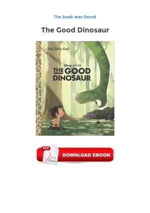 The Good Dinosaur Free Ebooks
