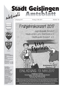Amtsblatt KW 18 2017.Pdf