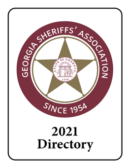Georgia Sheriffs' Association 2021 Directory