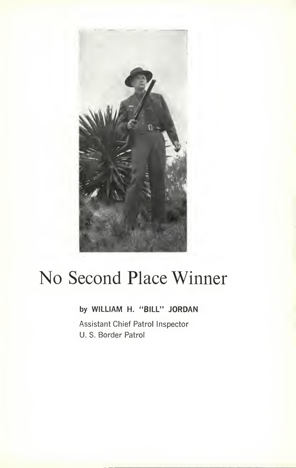 No Second Place Winner