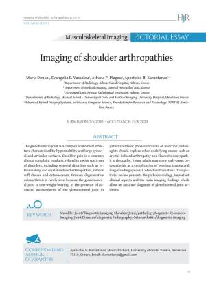 Imaging of Shoulder Arthropathies, P