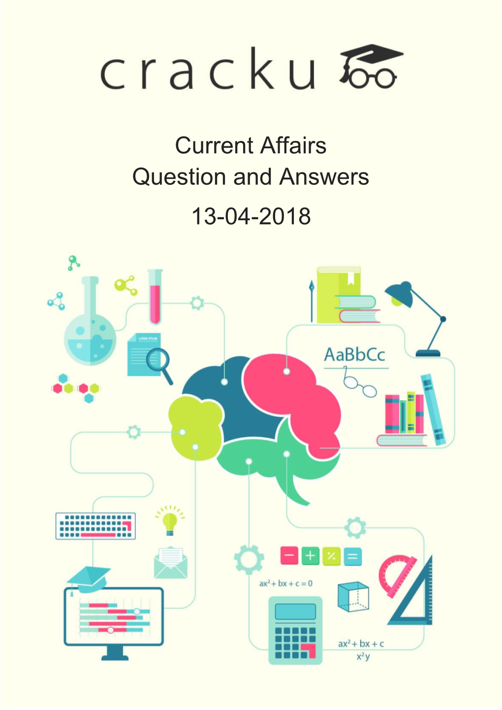 Current Affairs Question and Answers 13-04-2018